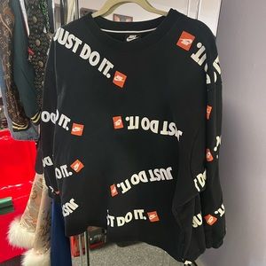 Just do it Nike oversized sweatshirt